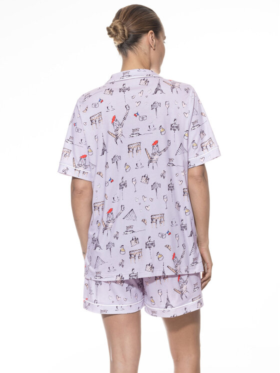 Mey Mey Pigiama 1240062 Viola Regular Fit