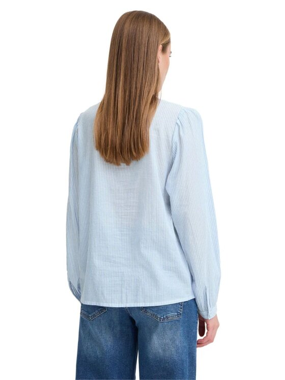 ICHI ICHI Πουκάμισο Camicia ihromancy Μπλε Regular Fit