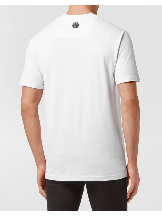 PHILIPP PLEIN PHILIPP PLEIN T-shirt 301 Bianco Regular Fit