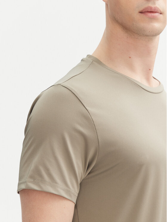 Aulp Aulp T-shirt Tommy Kaki Regular Fit