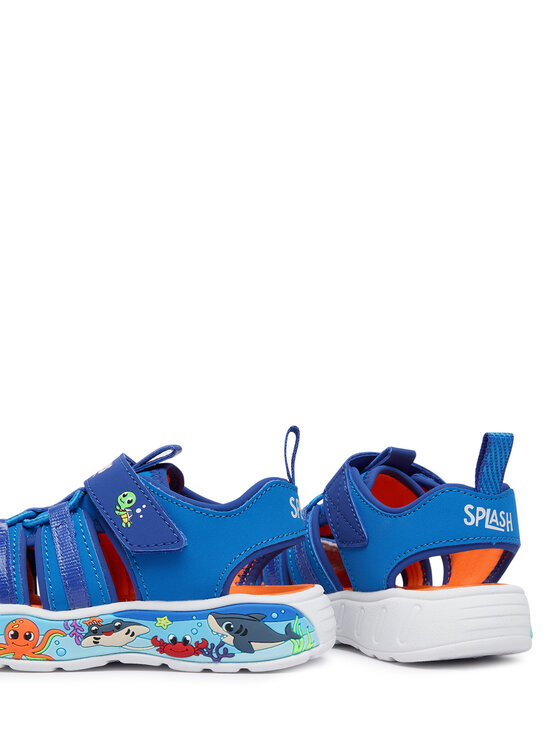 Skechers Skechers Sandali Infants' Play Scene Splash 407041N/LTBL Modra
