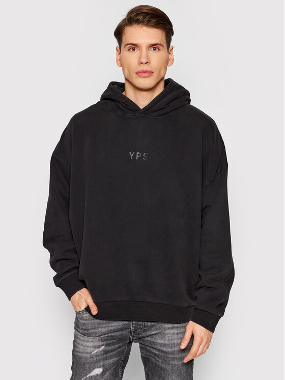 Young Poets Society Young Poets Society Mikina Danis Logo 106601 Černá Loose Fit