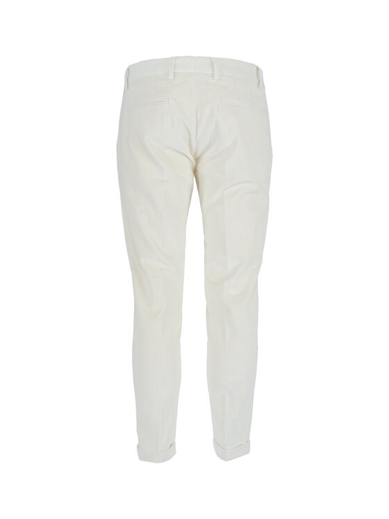 ACANFORA ACANFORA Pantaloni invernali UNAMALFI-PAN Bianco Regular Fit