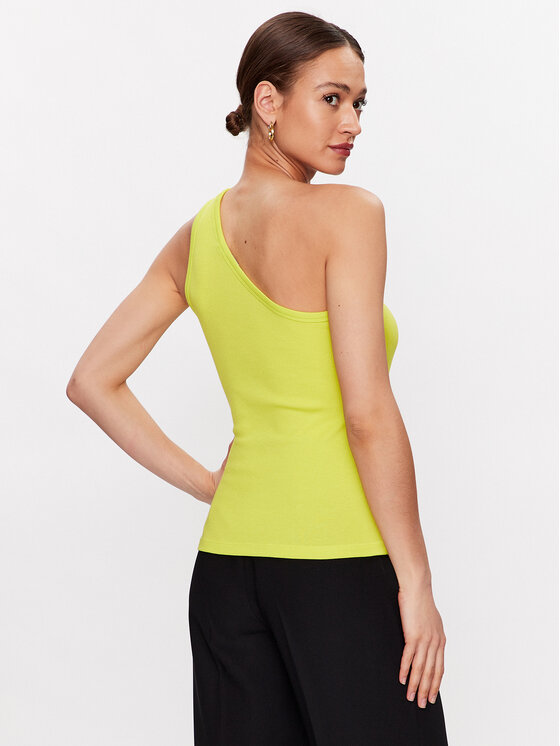 b.young b.young Top Sanana 20813300 Žuta Slim Fit