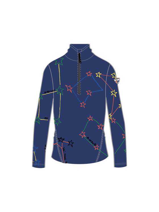 Rossignol Rossignol Bluza techniczna Booster Niebieski Regular Fit