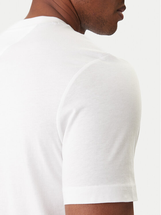 Tommy Hilfiger Tommy Hilfiger T-krekls Brand Love MW0MW41456 Balts Regular Fit