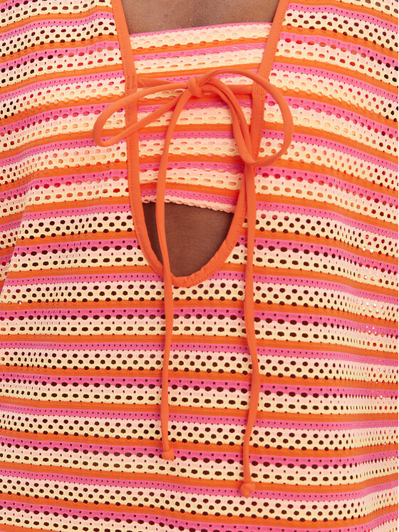Seafolly Seafolly Sukienka plażowa Calypso 55506-CU Pomarańczowy Regular Fit