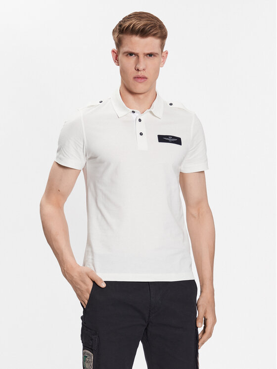 Aeronautica Militare Aeronautica Militare Поло 231PO1696J599 Білий Regular Fit