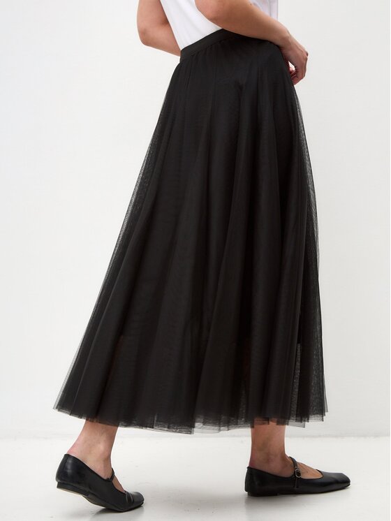 CAT by maniita lacitta CAT by maniita lacitta Spódnica midi Women's skirt ROCKY Czarny Regular Fit