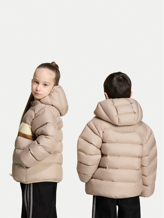 adidas adidas Winterjacke Regular Puffer Blocking KR4651 Beige Regular Fit
