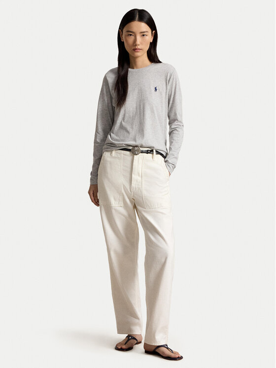 Polo Ralph Lauren Polo Ralph Lauren Bluza 211B14604003 Siva Regular Fit