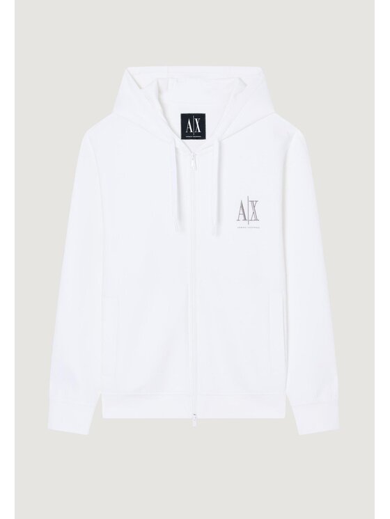 Armani Exchange Armani Exchange Felpa XM000371 AF10818 Bianco Casual Fit