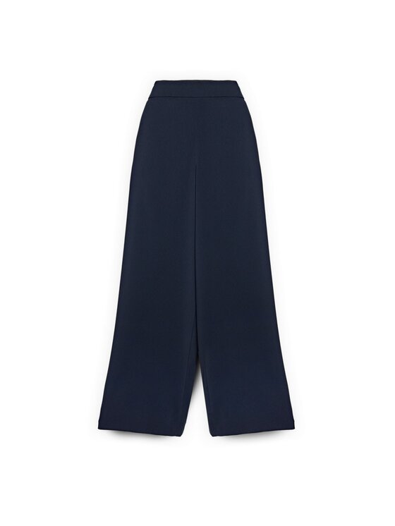 Elena Mirò Elena Mirò Pantaloni di tessuto P194P000441N064 Blu A-Line Fit