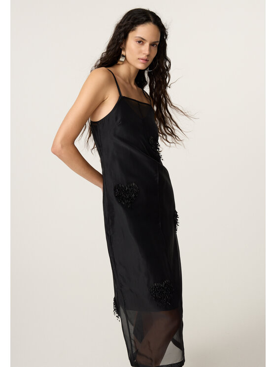 Fabienne Chapot Fabienne Chapot Sukienka codzienna 6839-509-99 Czarny Regular Fit
