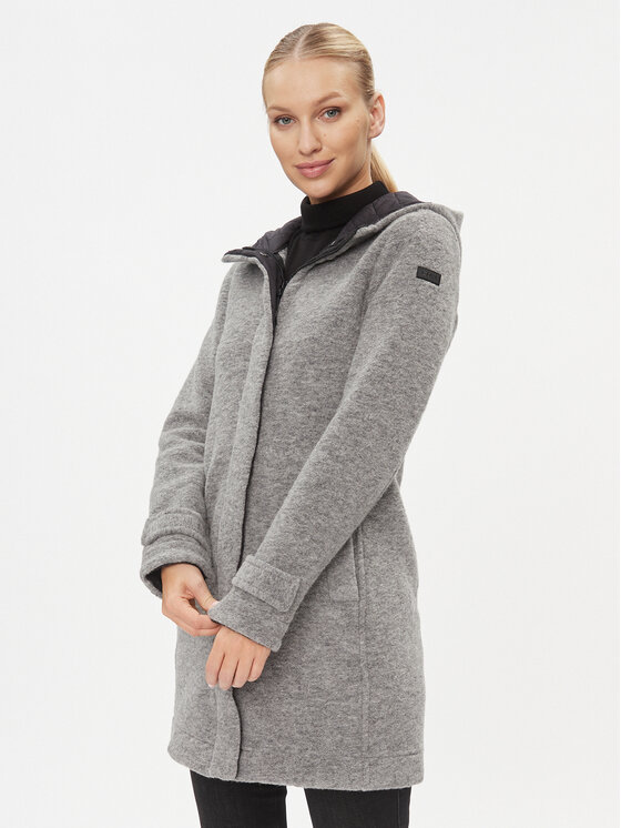 CMP CMP Zimski kaput 33M3946 Siva Regular Fit
