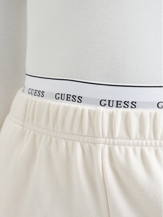 Guess Guess Спортивні штани O5RB01 KCO31 Кремовий Regular Fit