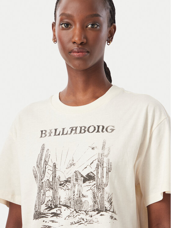 Billabong Billabong Tricou EBJZT00646 Crem Regular Fit