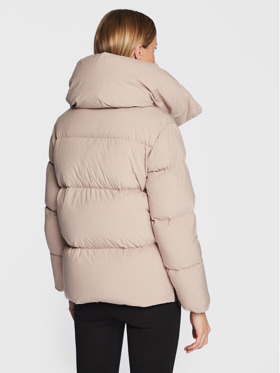 Hetregó Hetregó Pūkinė striukė Beatrix 8M692 22WD10 Smėlio Regular Fit