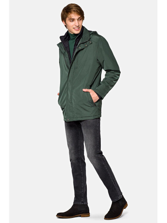 Lancerto Lancerto Parka Cedar Zielony Regular Fit