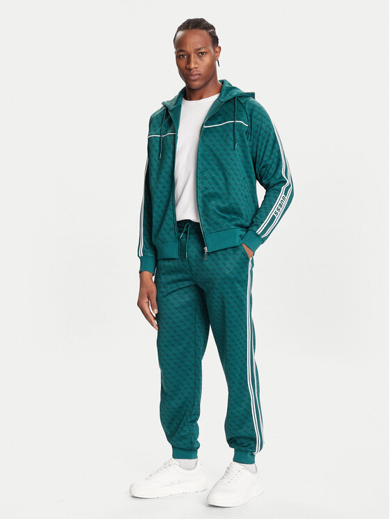 Guess Guess Спортивні штани Z5BB19 K2042 Зелений Regular Fit
