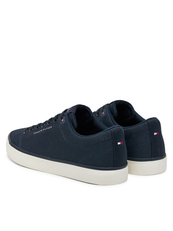 Tommy Hilfiger Tommy Hilfiger Teniszcipő Hi Vulc Low Core Canvas FM0FM05396 Sötétkék