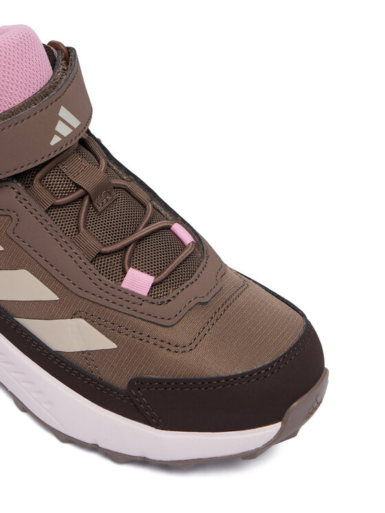 adidas adidas Trekkingi Terrex Anylander Mid Children Hiking Shoes JR9726 Brązowy