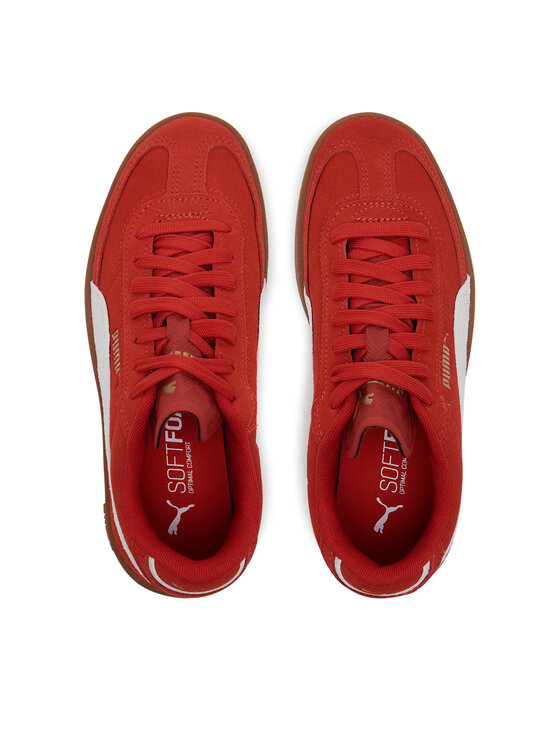 Puma Puma Sneakersy Puma Club II Era Suede For All Time Red- 400717 08 Czerwony