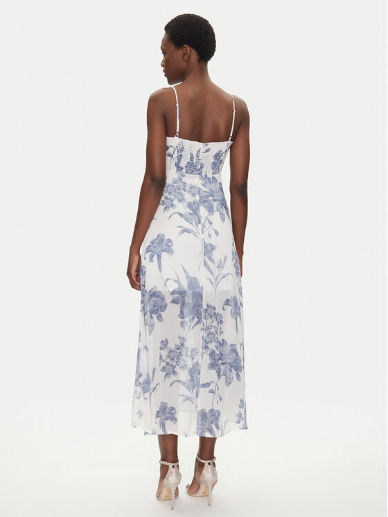 Guess Guess Rochie de vară W5GT0L WCWF2 Alb Regular Fit