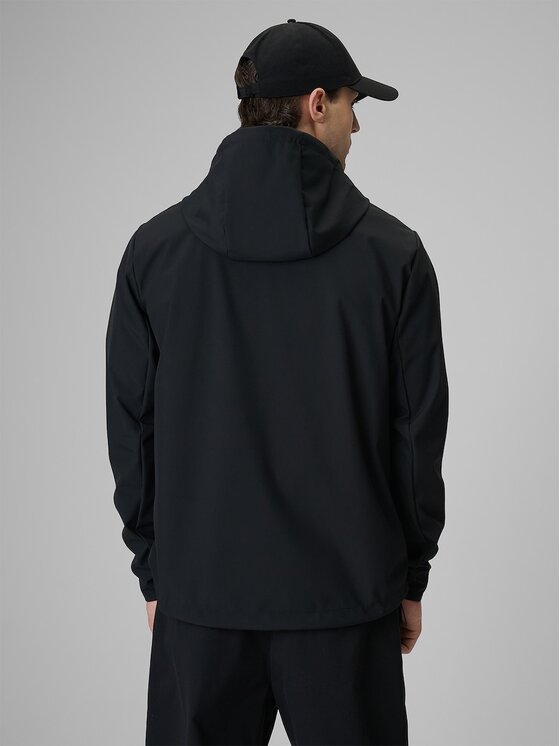 4F 4F Giacca softshell 4FWSS26TSOFM549-20S Nero Regular Fit