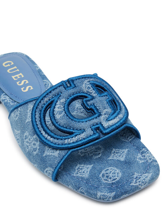 Guess Guess Şlapi FLJTSE DEN19 Albastru