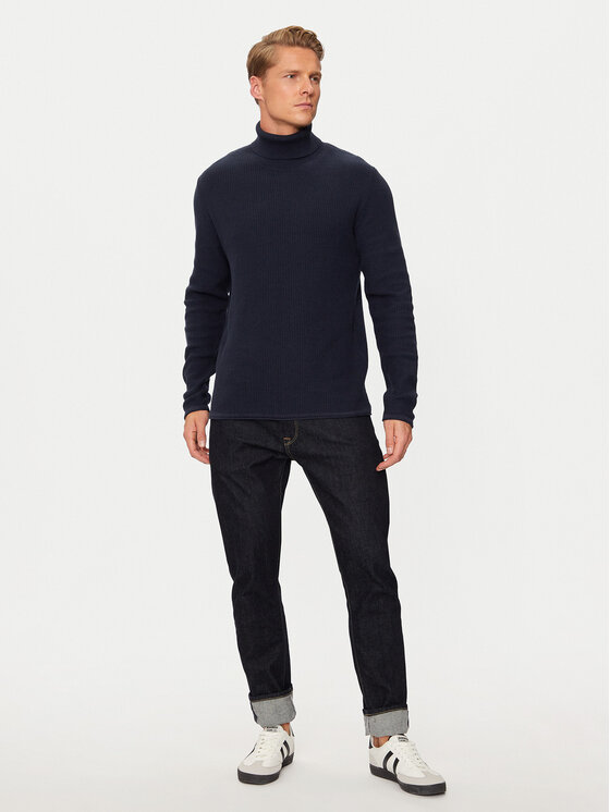 Jack&Jones Jack&Jones Rollkragenpullover Cooper 12259310 Dunkelblau Regular Fit