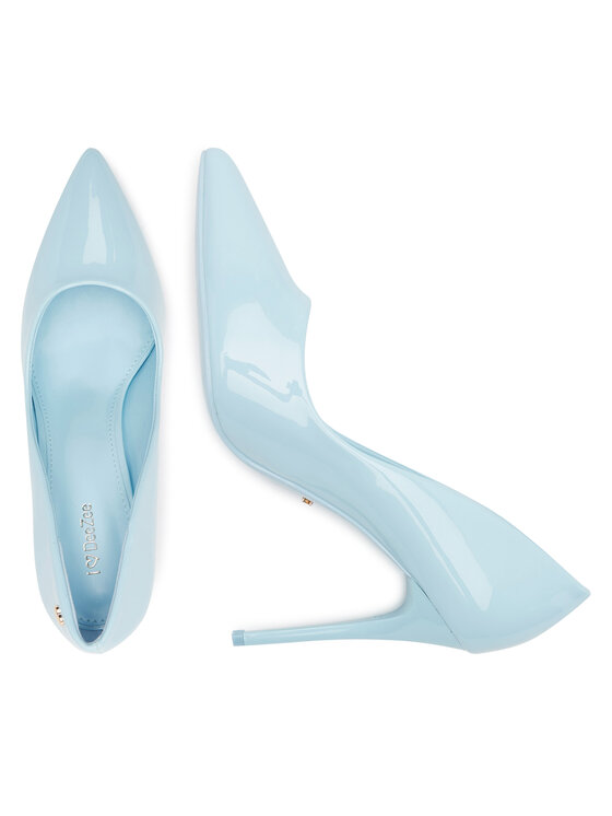 DeeZee DeeZee Pantofi cu toc subțire AB2-4503A Albastru