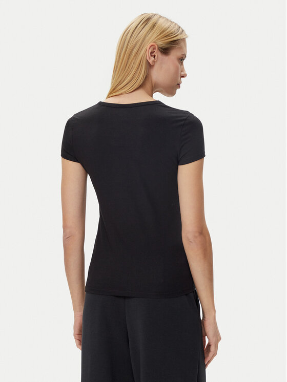 Guess Guess Póló V5GI20 J1314 Fekete Regular Fit