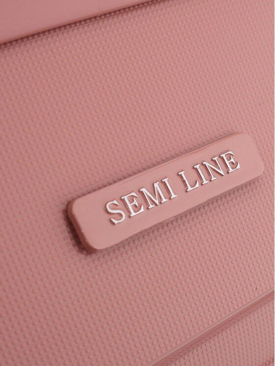 Semi Line Semi Line Valigia media T5906-3 Rosa