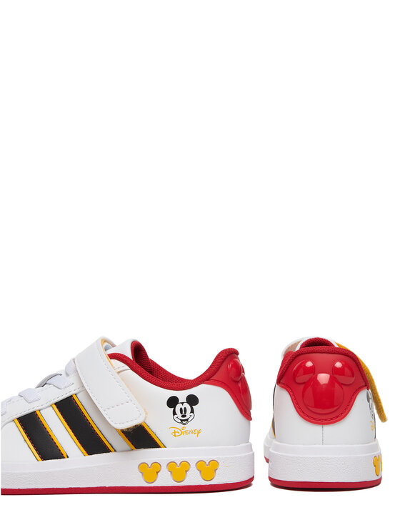 adidas adidas Sneakersy Grand Court Mickey El K JQ8067 Biały