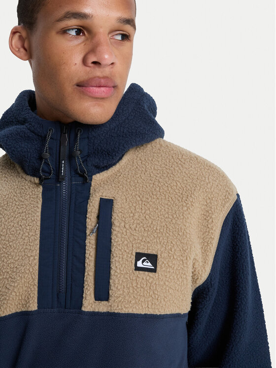 Quiksilver Quiksilver Flis Ocean View Mix Up EQYPF03073 Mornarsko modra Comfort Fit