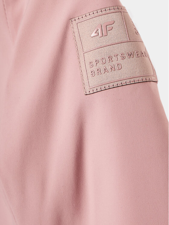 4F 4F Зимно яке 4FJAW23TJACF106 Розов Regular Fit