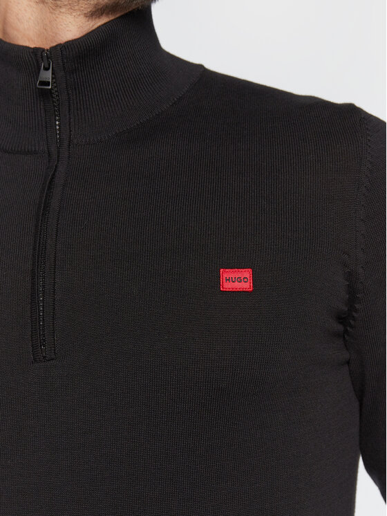 HUGO Hugo Pullover San Quintus-C 50474164 Schwarz Regular Fit