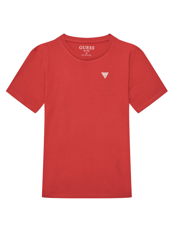 Guess Guess Póló L5YI38 K5M20 Piros Regular Fit
