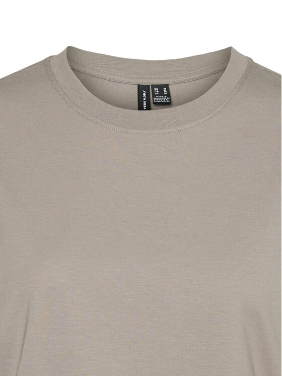 Vero Moda Vero Moda T-shirt Paulina 10316991 Siva Regular Fit