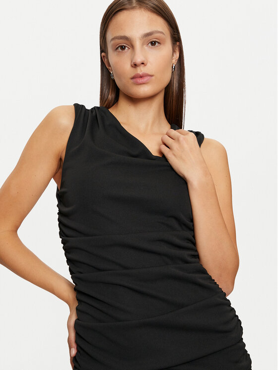 ONLY ONLY Koktel haljina Fox 15333775 Crna Slim Fit