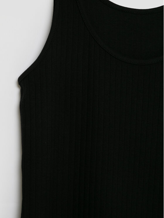 BIG STAR BIG STAR Sukienka letnia MAJASA Czarny Slim Fit
