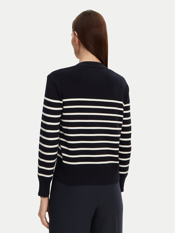 Gant Gant Kardigán 4805319 Sötétkék Regular Fit