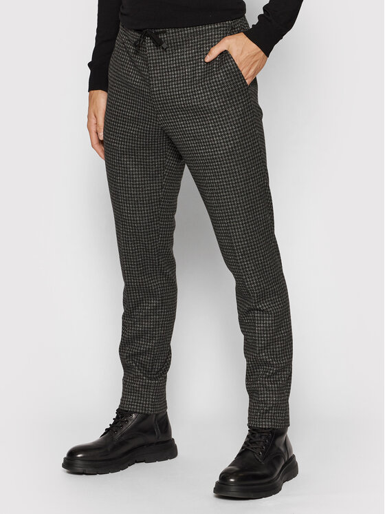 Pantaloni di tessuto Neil 5215 5783 Grigio Regular...