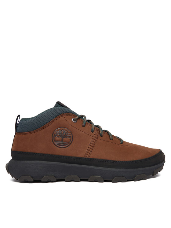 Timberland Timberland Sneakersy Winsor Trail Mid Lace TB0A41X7W071 Brązowy