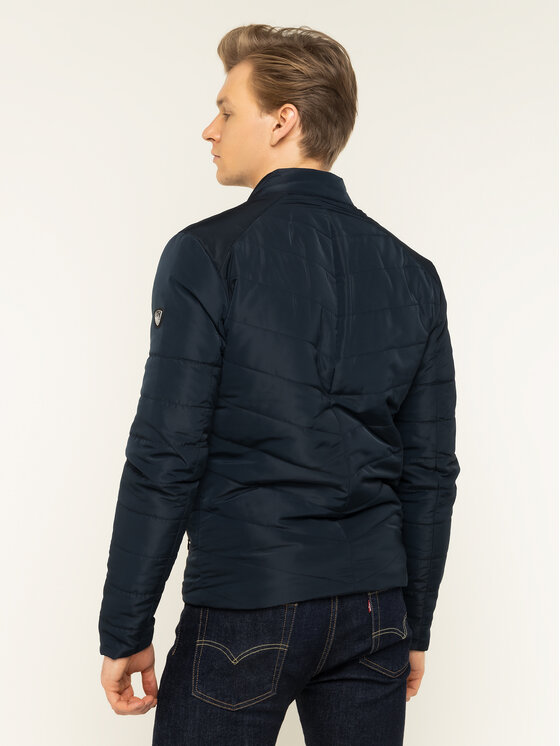 EA7 Emporio Armani EA7 Emporio Armani Übergangsjacke 8NPB05 PNN7Z 1578 Dunkelblau Regular Fit