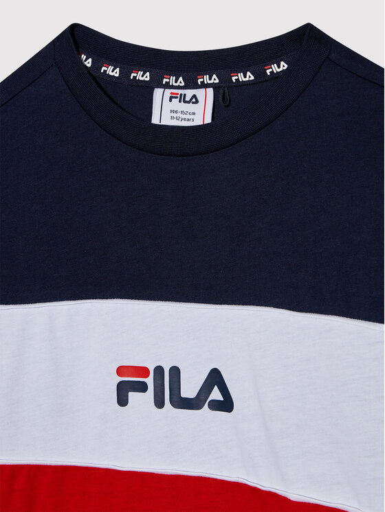 Fila Fila T-shirt Mika 688759 Tamnoplava Regular Fit