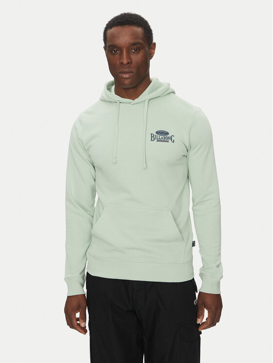 Billabong Mikina EBYSF00163 Zelená Regular Fit
