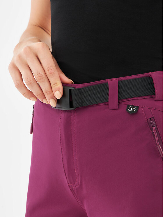 Viking Viking Spodnie narciarskie Expander Lady Różowy Regular Fit