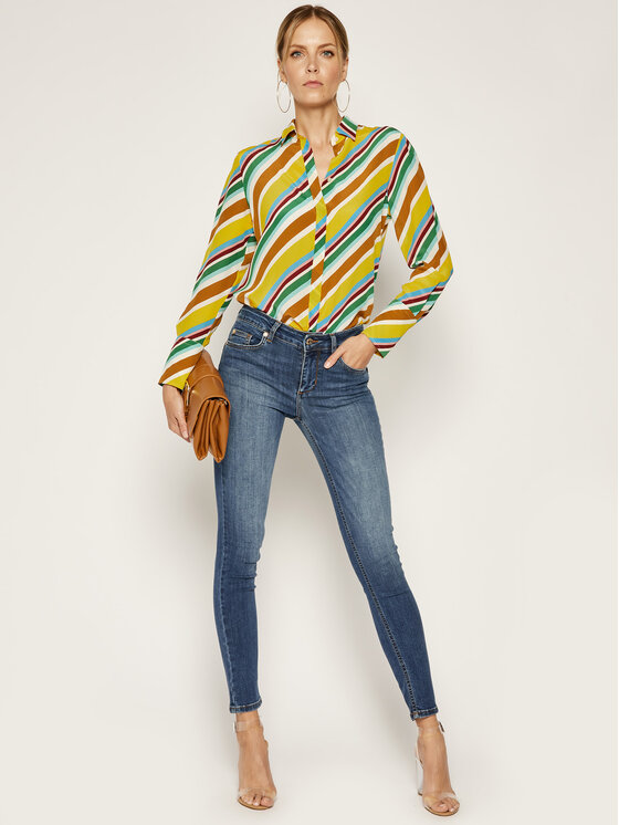 Liu Jo Liu Jo Džinsi UXX037 D4186 Tumši zils Slim Fit